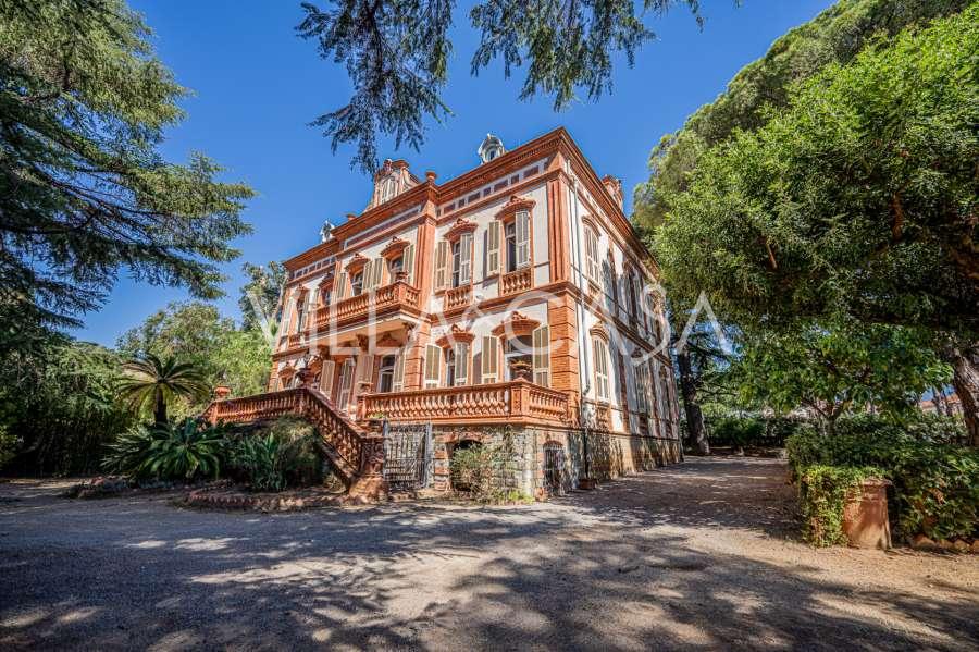 A Villa Rossat com um estilo elegante.