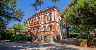 A Villa Rossat com um estilo elegante.