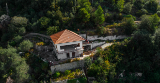 Construção de uma vila de 300 metros quadrados na cidade de Ventimiglia.