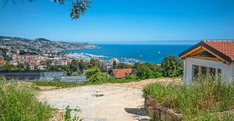 A casa em Sanremo está em construção.