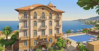 Hotel de prestígio na primeira linha em Forte dei Marmi à venda