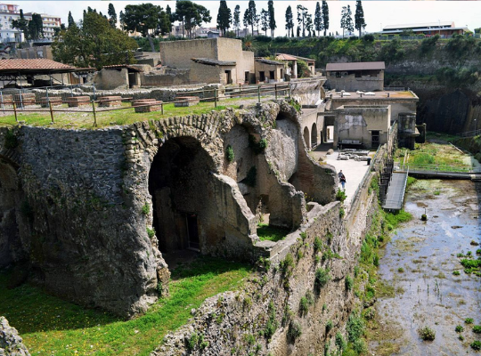 Cidades italianas sob vulcões