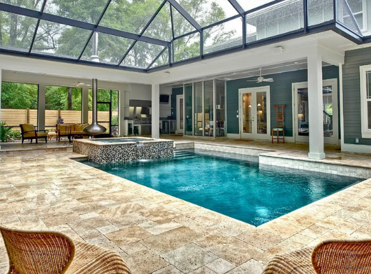 Casa com piscina aquecida e spa - um prazer na vida para os italianos